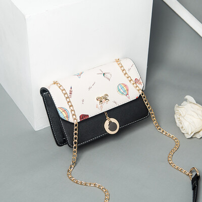 

In summer ins Sen is a one-shoulder bag for Korean girls Korean girls are all-match chain messenger bag students