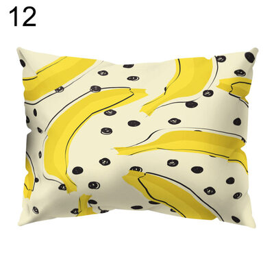 

Colorful Fruit Printed Throw Pillow Case Sofa Bed Cushion Cover Home Decor