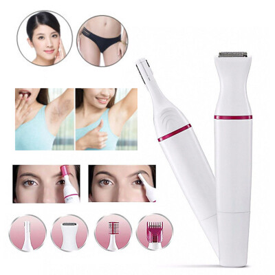 

〖Follure〗5-in-1 Electric Painless Shaving Face Remover Body Hair Removal Epilator Eyebrow