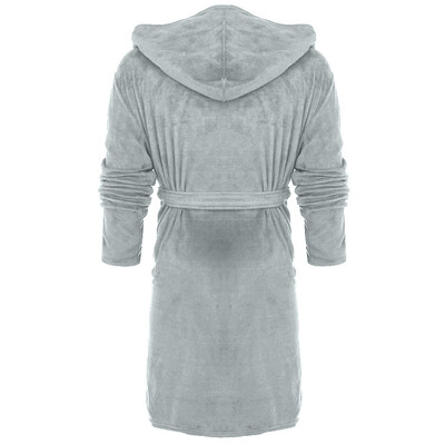 

Toponeto Women Winter Plush Lengthened Shawl Bathrobe Home Clothes Long Sleeved Robe Coat