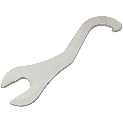

1pc Silver Metal Spanner 630 Inch Bicycle Pedal Remover Tightening Repair Tool