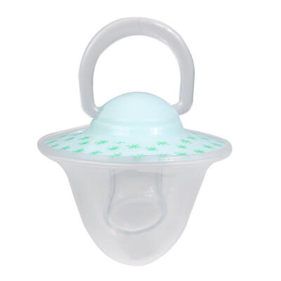 

Anti-dust Cover Baby Pacifier 2 Colors Flat Thumb Pattern Baby Nipples