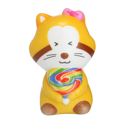 

〖Follure〗Squishies Toy Kawaii Adorable Cat Toy Slow Rising Cream Scented Stress Relief