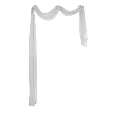 

Gobestart Voile Curtain Swags All Colours Pelmet Valance Net Curtains Voile Swag