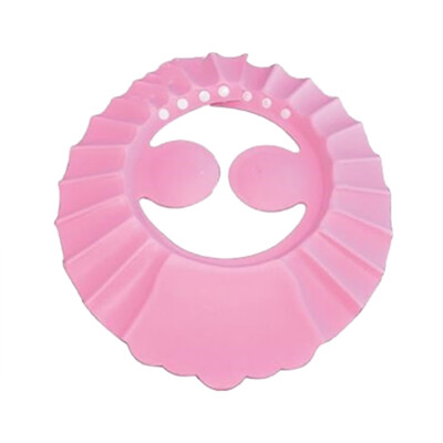 

〖Follure〗Adjustable Baby Kids Shampoo Bath Bathing Shower Cap Hat Wash Hair Shield