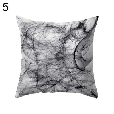 

Tulle Voile Shade Throw Pillow Case Cushion Cover Sofa Bed Car Cafe Office Decor