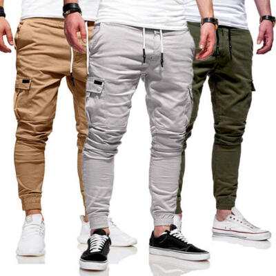 

Mens Sport Gym Pants Slim Fit Running Joggers Casual Long Trousers Sweatpants