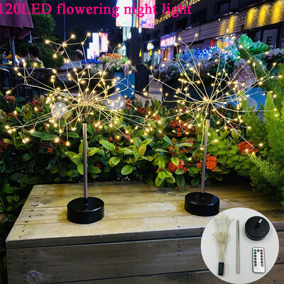 

〖Follure〗2019 New 120 LED Room Flowering Night Light Warm White Light With Remote Control