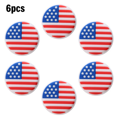 

6pcs Tennis Racquet Vibration Dampeners Shock Absorber