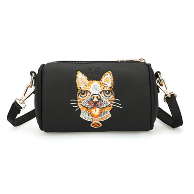 

Personality fashion small cloth bag single shoulder bag cartoon mobile phone bag leisure simple Bucket Bag
