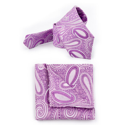 

Wholesale Mens Tie Towel Set Cashew Flower Business Polyester Pocket Towel Groom Wedding Groomsman Tie Set