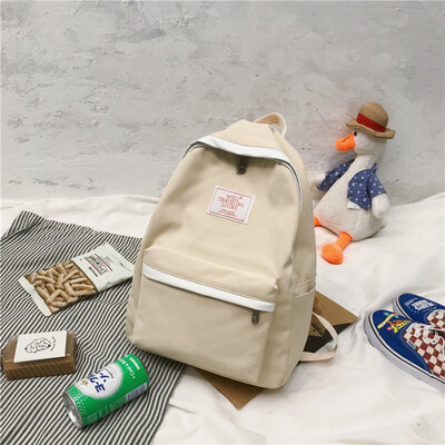 

Junior high school schoolbag girl Korean version Senior high school Sayasen Travel shoulder bag lady backpack large capacity Japan