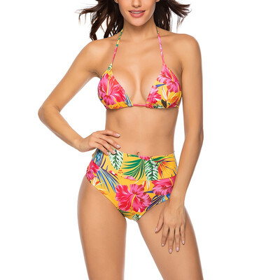 

FITTOO Women Fashion Beach Swimsuit Push-Up Padded Bra Bikini Set Swimsuit Bikini Bathing Suit