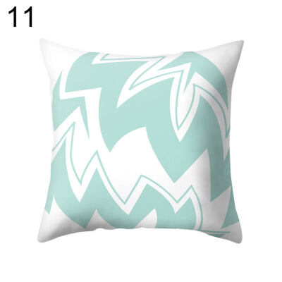 

Flower Wave Heart Pillow Case Cushion Cover Sofa Bed Car Cafe Office Decoration