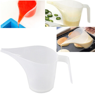 

Gobestart Tip Mouth Plastic Measuring Jug Cup Graduated Surface Cooking Kitchen Bakery