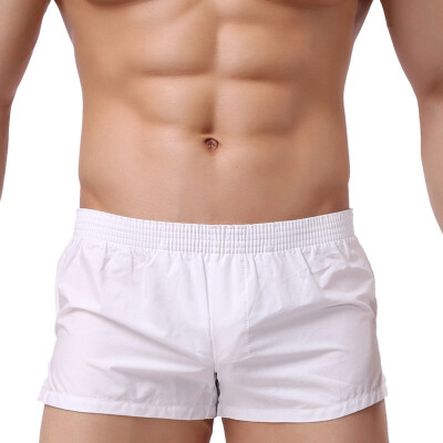 

Mens Elastic Mid Waist Sexy Boxer Briefs Trunks Shorts Breathable Underpants