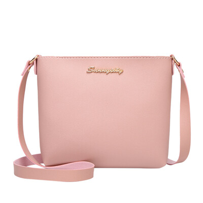 

Tailored Women Fashion Solid Color Messenger Bag Crossbody Bag Phone Coin Bag Black