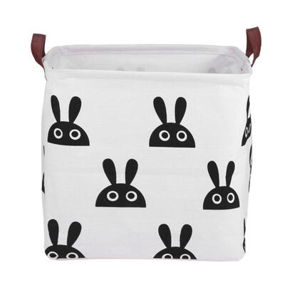 

Foldable Canvas Clothes Storage Barrel Kids Bedroom Toy Holder Basket