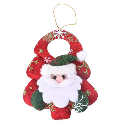 

Christmas Tree Festival Santa Claus Snowman Deer Bear Party Home Hanging Decor