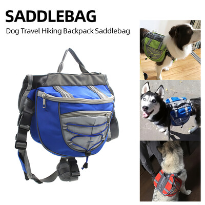 

Dog Travel Hiking Backpack Saddlebag for Travel Camping Hiking S Size Dogs Puppy Travel Bag