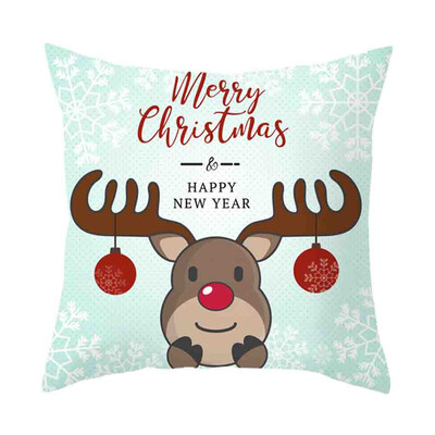 

〖Follure〗Christmas Pillow Cover Decor Pillow Case Sofa Waist Throw Cushion Cover