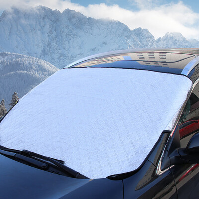 

Tailored Car Snow-Proof Half Cover Sunscreen Frost-Proof Snow Thickening Auto Front Cover