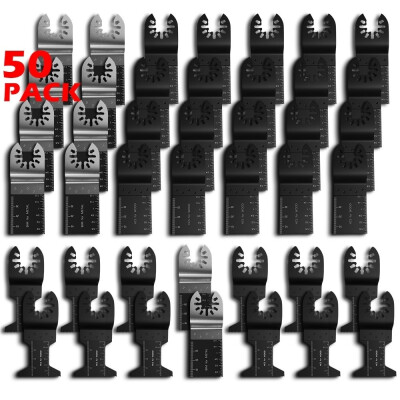 

5040Pcs Mix Saw Blades Carbon Steel Wood Cutting Oscillating Multitool Power Tool Kit for Fein Dremel Multimaster