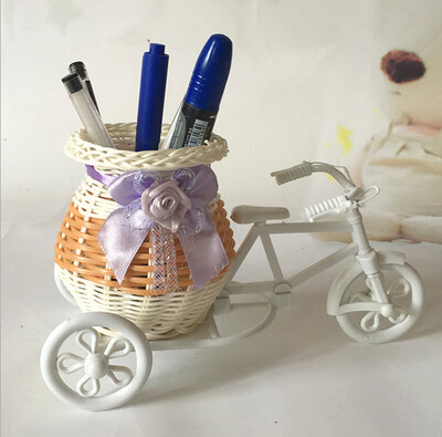 

Small tricycle champion craft knitted basket home furnishings