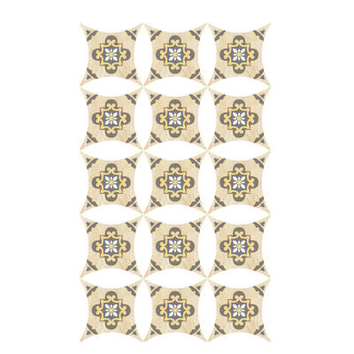

Waterproof Tile Diagonal Stickers Home Floor Decoration Self-adhesion Paper
