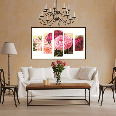 

Gobestart Full Drill DIY 5D Diamond Painting Embroidery Cross Crafts Stitch Kit Home Decor