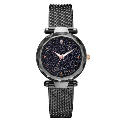 

Womens Watches With Starry Sky Dial Ladies Quartz Wristwatch Fashion multicolor Strap Business Clock Fashion Zegarek Damski