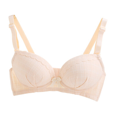

Toponeto Women 34 cup Bra Ribbons Prints Bows Sexy Comfortable Wire Free Lingerie