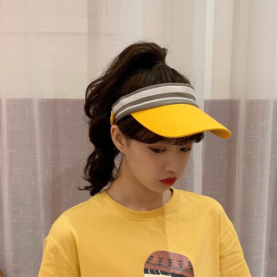 

Korean version of running sport sunshade hat