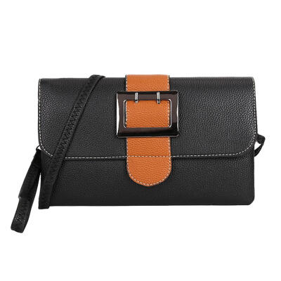 

Small PU Leather Shoulder Bags Casual Women Flap Envelope Messenger Clutch