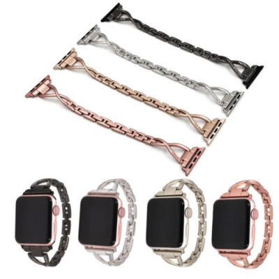 

Replacement Stainless Steel Band Bracelet Strap For Apple Watch Series 3 2 1