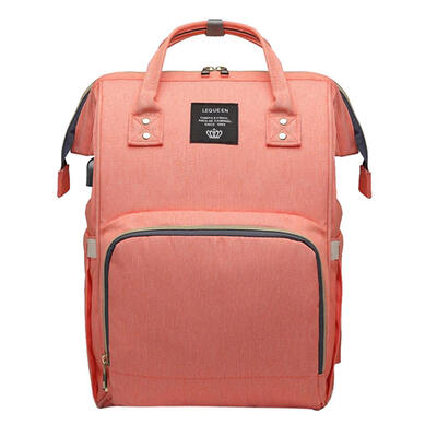 

Maternity Waterproof Nappy Handbag USB Big Capacity Mummy Nursing Backpacks