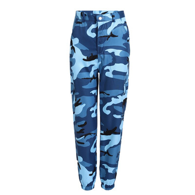 

New Women High Waist Camouflage Pants Fashion Pantalon Femme Trouser Plus Size 3XL Sweatpants Streetwear Camo Pants Female