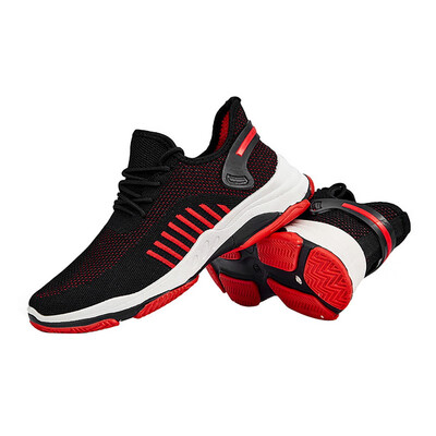 

New Fashion Mans Sneakers Lace Up Vulcanize Running Male Shoes Breathable Comfor Mesh Shallow Flats Casual Boys Shoes