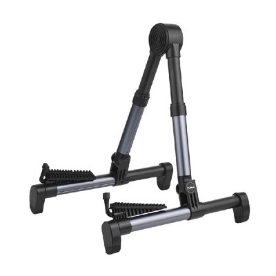 

Folding Universal Guitar Stand Holder Bracket Support Length Stretchable Aluminum Alloy Upright A-frame for Acoustic Electric Clas
