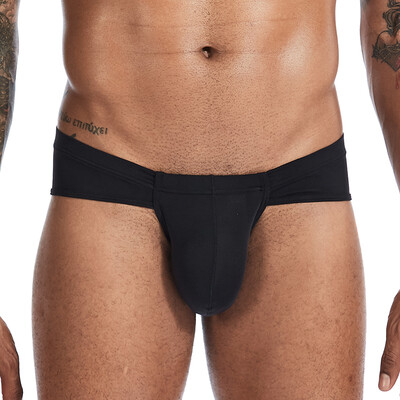 

Men Breathable Underwear Panties Brief Plus Size Bulge Pouch Low Rise Underpants