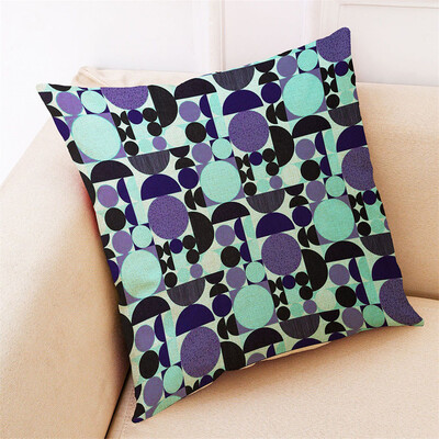 

Toponeto Several And Pattern Pillowcase Linen Sofa Cushion Cover Home Decoration Pillowca