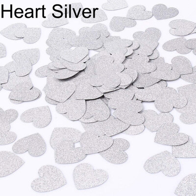 

100Pcs 3cm Dots Heart Star Paper Confetti DIY Wedding Party Table Glitter Decor
