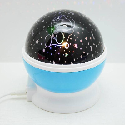 

Factory direct romantic star lights rotating projector lights colorful led sky stars moon night light