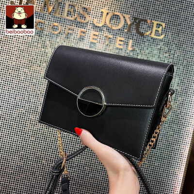 

New womens bag 2019 new summer texture single shoulder bag Korean version of the foreign gas hundred lap chain oblique satchel ba