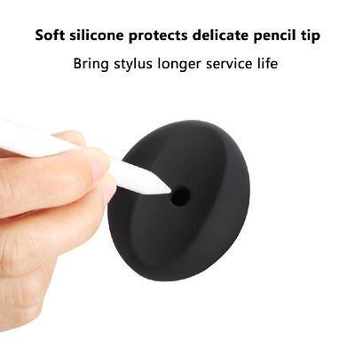 

Desktop Silicone Holder Compatible with Apple Pencil Silicone Stand for Stylus Nib Protector Anti-slip Storage Bracket Base Nib Pr