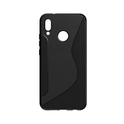 

For Huawei P20 Lite Brushed Carbon Fiber -Type TPU Mobile Shell