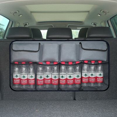 

Universal Oxford Fabric Hanging Auto Car Organizer Trunk Back Seat Storage Bag Mesh Net Pocket Bag