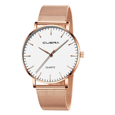 

Gobestart Luxury Watches Quartz Watch Stainless Steel Dial Casual Bracele Watch