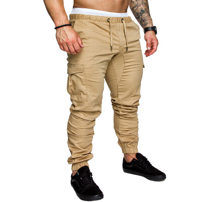 

New Men\s Casual Tether Elastic Sports Trousers