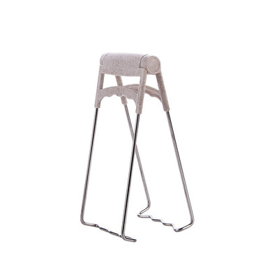 

3 packs anti-hot tray clips stainless steel pot tray clips dish clips take bowl clips anti-slip clips kitchen multi-function